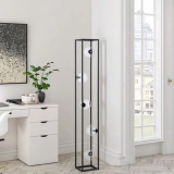 Best Price DIY Home Fixtures Modern Big Decorations Lights Wooden Storage Shelf LED Floor Lamp (5)