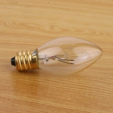 Best Selling C7 E12 E14 E17 1W 2W clear Glass Decoration Incandescent Filament Light Candle Bulb (6)