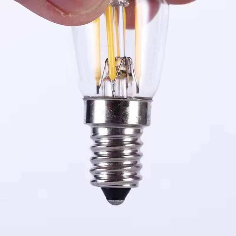 Best-selling Tubular Design LED Filament Bulb ST25 T20 2700k to 6000k Color Temperature Refrigerator Bulb (2)