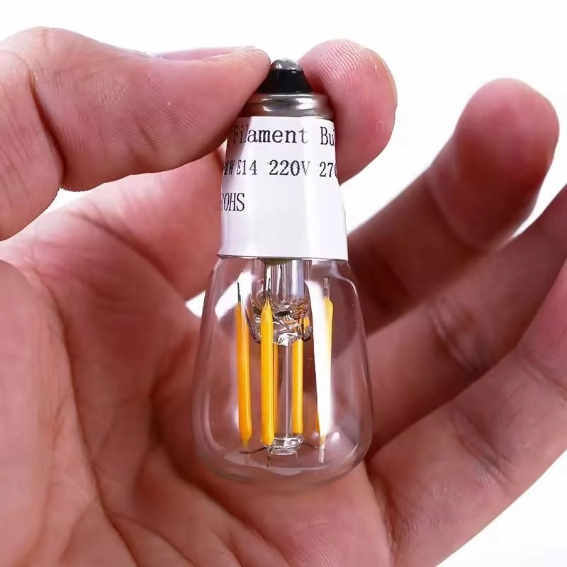 Best-selling Tubular Design LED Filament Bulb ST25 T20 2700k to 6000k Color Temperature Refrigerator Bulb (6)