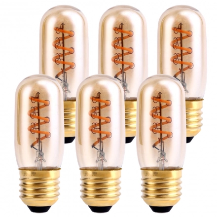 China Cheap Amber Glass E26 E27 2200K 2700K T32 LED Filament Circular Tube Halogen Bulb Poultry Lighting Halogen Bulb