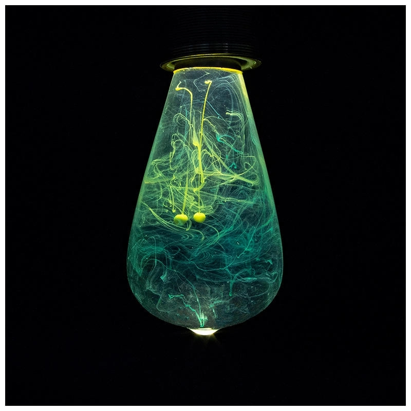 Creative New Type Resin Green Yellow Night Light Art Led Lamp Bulb for Bedroom (3)