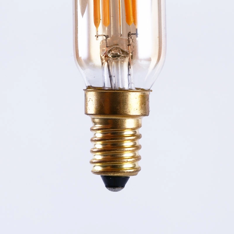 Custom Spot Limited Low Price T25 E14 Filament Tube Bulb Led Bulb Warm White Bulb Led Dimmable Filament Lamp for Home Bedroom (3)