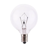 Dimmable 4W E12 G50 Global Light Bulbs for Scented Candle Wax With Led Filament Bulb LED