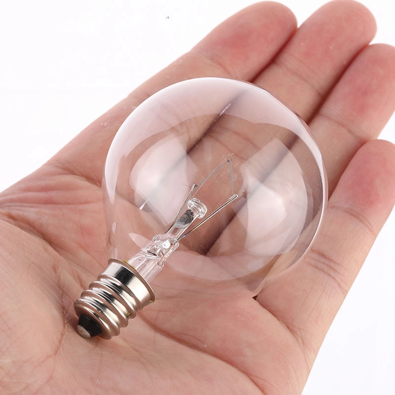 Dimmable 4W E12 G50 Global Light Bulbs for Scented Candle Wax With Led Filament Bulb LED (2)