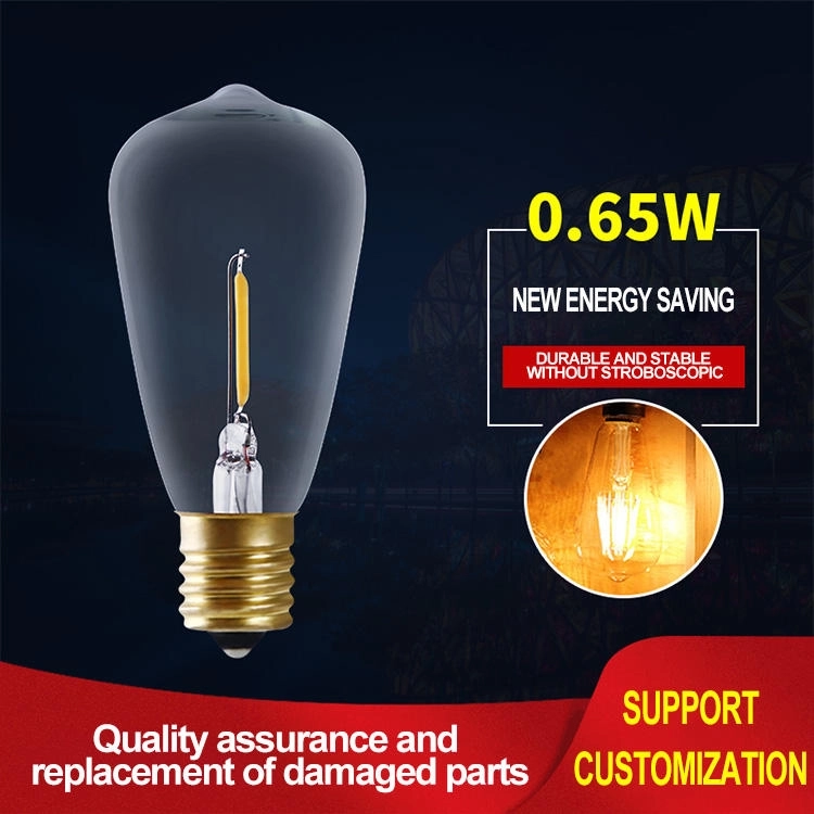 E27 LED Light Bulb ST38 2W 4W 6W 8W Antique Filament Vintage LED Edison Bulbs Led Filament Bulb (4)