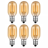 Edison Vintage 2700K Soft Light T22 4W LED Filament Tubular Bulb Halogen Bulb