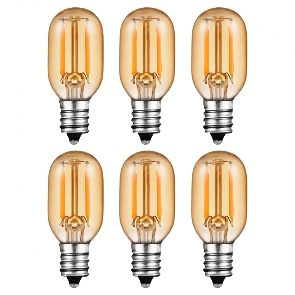 Edison Vintage 2700K Soft Light T22 4W LED Filament Tubular Bulb Halogen Bulb