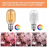 Edison Vintage 2700K Soft Light T22 4W LED Filament Tubular Bulb Halogen Bulb (3)