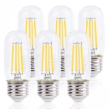 Edison Vintage 2700K Soft Light T32 4W LED Filament Tubular Bulb Lights Lighting Led