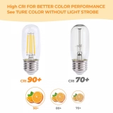 Edison Vintage 2700K Soft Light T32 4W LED Filament Tubular Bulb Lights Lighting Led (4)