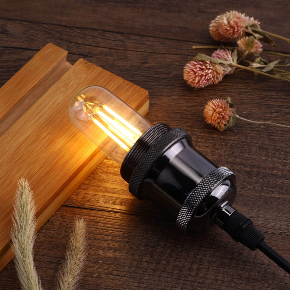 Edison Vintage 2700K Soft Light T32 4W LED Filament Tubular Bulb Lights Lighting Led (5)