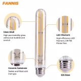 Factory Customized Wholesale E27 220V 360 Degree 30000 Hour T30 2W 4W 6W LED Bent Filament Lamp (3)