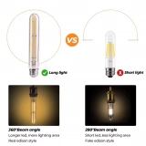 Factory Customized Wholesale E27 220V 360 Degree 30000 Hour T30 2W 4W 6W LED Bent Filament Lamp (6)
