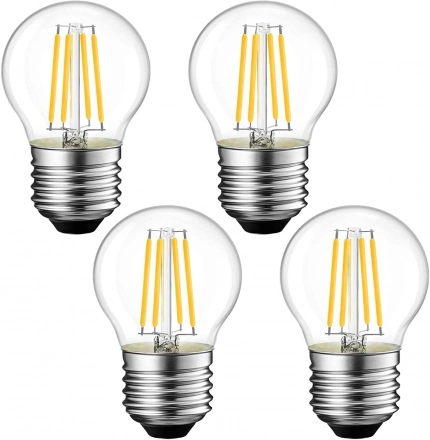 Factory Stock Energy Saving Dimmable G45 Filament Led Bulb Retro Filament Glass Bulb Suitable for Hanging Ceiling Chandeliers Factory Stock Energy Saving Dimmable G45 Filament Led Bulb Retro Filament Glass Bulb Suitable for Hanging Ceiling Chandeliers