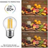 Factory Stock Energy Saving Dimmable G45 Filament Led Bulb Retro Filament Glass Bulb Suitable for Hanging Ceiling Chandeliers (3)
