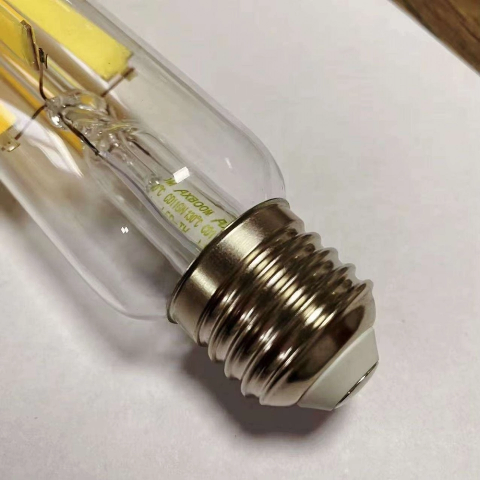 Factory Wholesale T38 21Watt E27 Base Type Clear Glass Cover LED Filament Lights Bulb for Decorating Home (3)