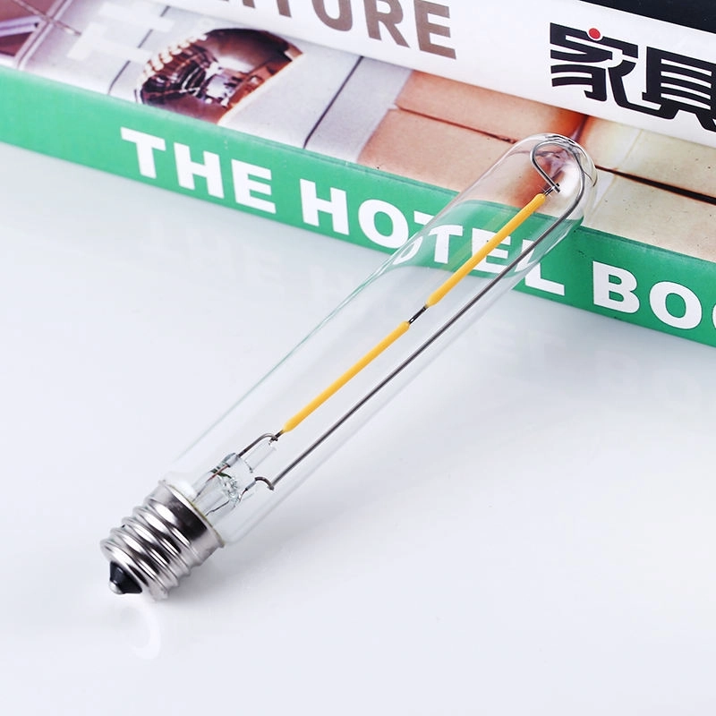 Factory Wholesale Vintage T20 LED Bulbs 2W Tubular Filament LED Bulb Tubular Edison Style LED Filament Bulb (2)