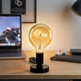 Fannis G125 LED Filament Warm Bulb 3W Glass for E26/E27 Compatible DC/AC/230V Certified RoHS PSE for Christmas Decorative (2)