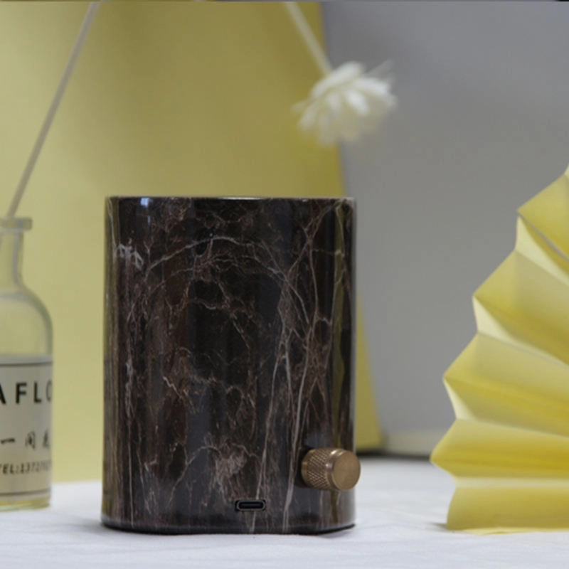 Fannis Vintage Style Marble Concrete Table Lamps LED Bulb Battery Iron Glass for Bedroom Home Decoration Valentines Gift (6)