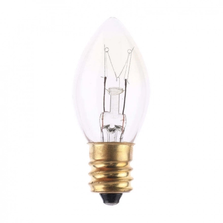 High Quality Customization 2W 4W 6W C7 Clear Incandescent Light Bulbs Glass Material Lightweight Led Bulb