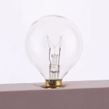 High Quality G40 Small Clear Glass Replacement Round Incandescent Light Bulbs for Patio (4)