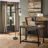 Hot Sale Fashionable Popular Minimalist Style Black Double Head Floor Lamp for Living Room (3)