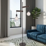 Hot Sale Fashionable Popular Minimalist Style Black Double Head Floor Lamp for Living Room (7)