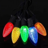Hot Selling C9 LED Christmas Lights Colorful IP65 Replacement Bulbs for Outdoor String or Tree (2)