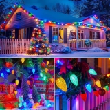 Hot Selling C9 LED Christmas Lights Colorful IP65 Replacement Bulbs for Outdoor String or Tree (5)