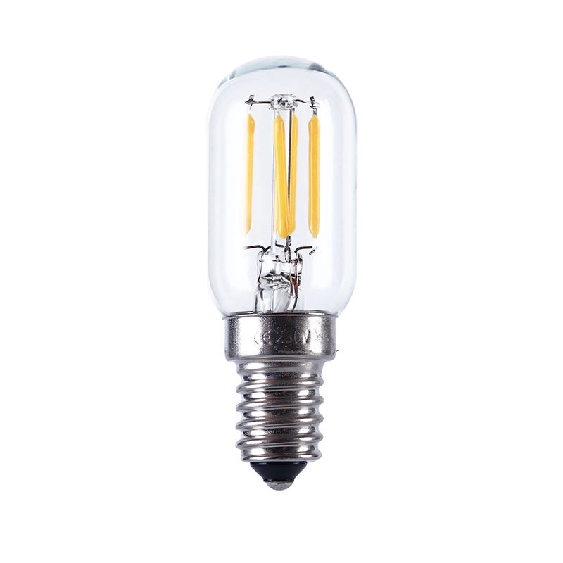 Hot Selling T22 E12 E14 2W 4W High Luminous clear Mini LED Filament Lighting Bulb Lamp