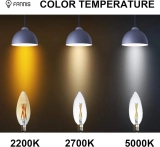 Hot Selling Vintage Edison Candle Bulb Led Glass Chandelier Filament Lamp E12 E27 C32 Bulbs (3)