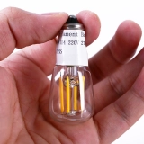 New Design Mini Edison Filament LED Light Bulb Clear Glass Adjustable White Incandescent Light Bulb for Lighting and Ceiling (4)