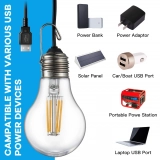 New Design Portable USB Charging Dimmable Touch Control A60 Light Lamp String with Hook Used for Camping (4)