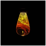 Nordic Bedroom Decor Resin Night Light Decoration Solar Corona Design Led Lamp Bulb With Socket (3)