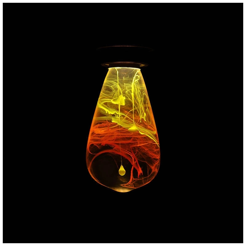 Nordic Bedroom Decor Resin Night Light Decoration Solar Corona Design Led Lamp Bulb With Socket (3)