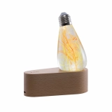 Nordic Bedroom Decor Resin Night Light Decoration Solar Corona Design Led Lamp Bulb With Socket (5)