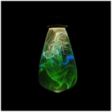 OEM Ep Light Bulb Handmade Resin Spring Design Led Bulb With Socket for Holiday Gifts Home Decorations