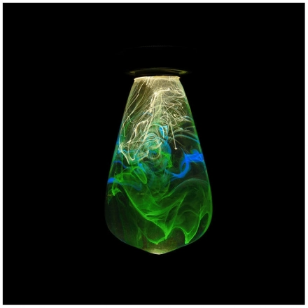 OEM Ep Light Bulb Handmade Resin Spring Design Led Bulb With Socket for Holiday Gifts Home Decorations