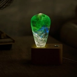 OEM Ep Light Bulb Handmade Resin Spring Design Led Bulb With Socket for Holiday Gifts Home Decorations (3)