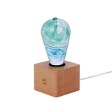 OEM Ep Light Bulb Handmade Resin Spring Design Led Bulb With Socket for Holiday Gifts Home Decorations (6)