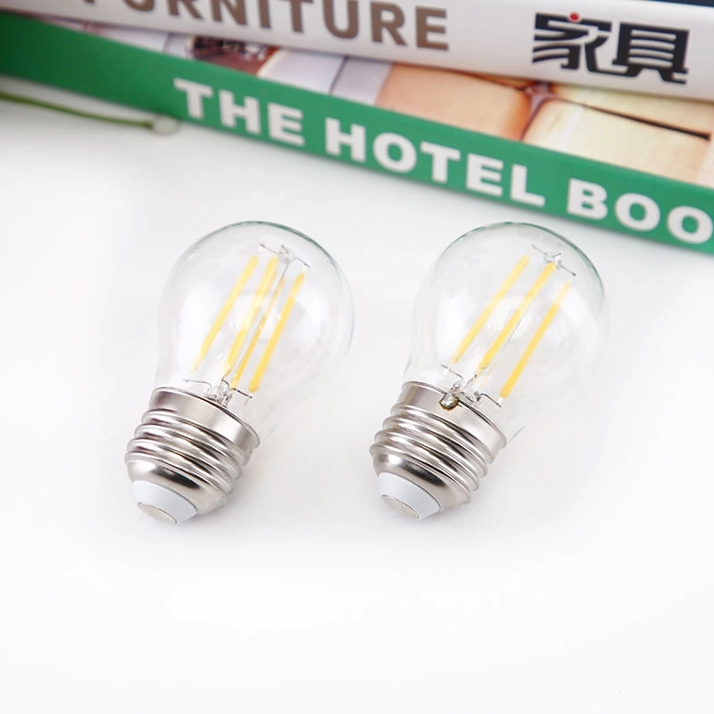 Professional Custom G45 2W 4W 6W E27 220V Warm White Housing Vintage LED Edison Style Lighting Bulb (3)