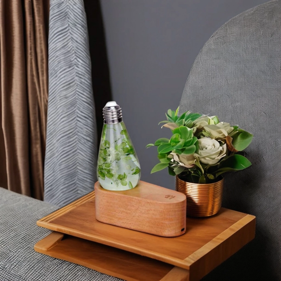 Quality Assurance Small Night Light Desktop Resin LED Bulb E26 E27 1.4w Led Vintage Bulb Light With Socket (4)