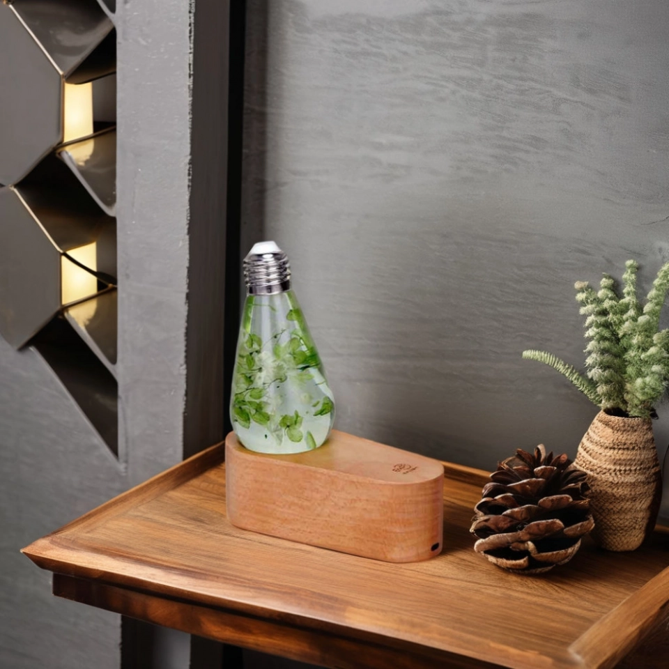 Quality Assurance Small Night Light Desktop Resin LED Bulb E26 E27 1.4w Led Vintage Bulb Light With Socket (5)