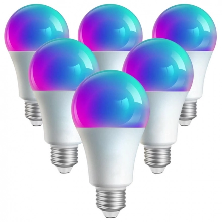 Smart Home Multi-Color LED RGB A19 E27/B22/E26 Bulb with WIFI for Bluetooth Remote Control PC Body AC Power Supply Smart Home Multi-Color LED RGB A19 E27/B22/E26 Bulb with WIFI for Bluetooth Remote Control PC Body AC Power Supply