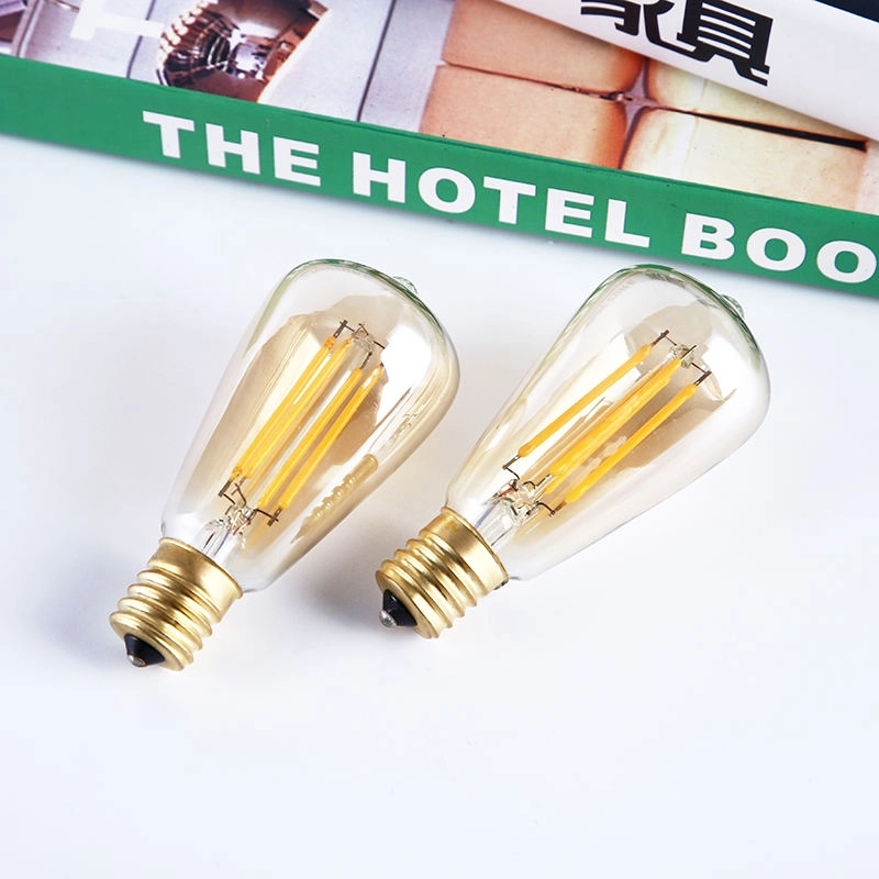 St38 2700k 1W 2W 4W High Performance Warm White Light Filament LED Bulbs for Home (5)