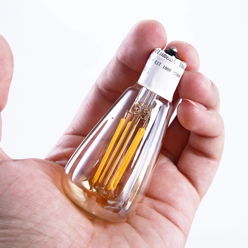 St38 2700k 1W 2W 4W High Performance Warm White Light Filament LED Bulbs for Home (6)