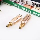 T25 Edison Tubular Interior Bulb 2W Equivalent Warm White Retro Flexible Filament 110V Chandelier Bulb (5)