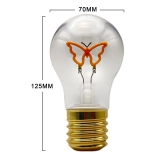 USB Rechargeable LED Night Light A19 A60 Heart Table Lamp with DC Power ROHS Certificate Valentine's Day Gift for Girlfriend (5)