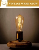 Vintage Incandescent Bulb 2700K Dimmable Warm Bulb ST58 Style Teardrop Antique Spiral Led Filament Bulb (6)